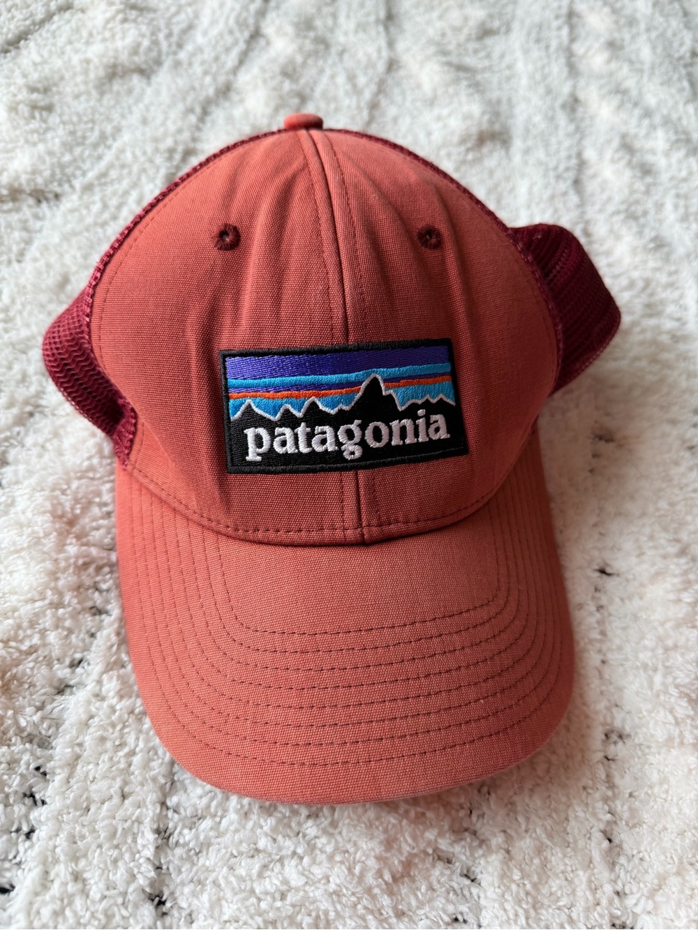 Patagonia mesh cap ball hat adjustable size